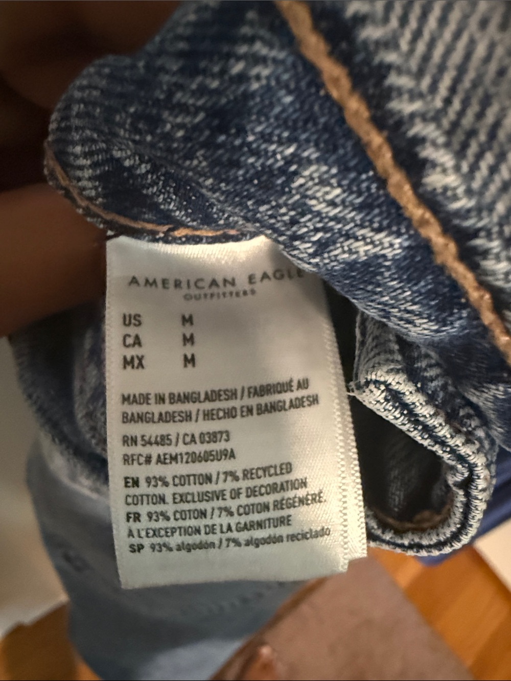 American Eagle Outfitters Blue Denim Overalls - Picture 2 of 3